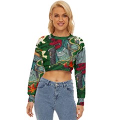Armor Japan Maple Leaves Samurai Lightweight Long Sleeve Sweatshirt by Amaryn4rt