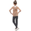 Abstract Marble Effect Earth Stone Texture Kids  Sleeveless Hoodie View2