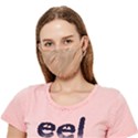 Abstract Marble Effect Earth Stone Texture Crease Cloth Face Mask (Adult) View1
