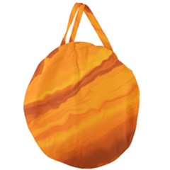 Abstract Painting Background Art Giant Round Zipper Tote by Wegoenart