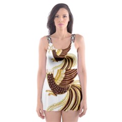 Im Fourth Dimension Colour 45 Skater Dress Swimsuit by imanmulyana