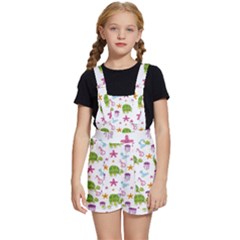 Turtles Animals Sea Life Kids  Short Overalls