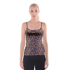 Pattern Illustration Spiral Pattern Texture Fractal Spaghetti Strap Top