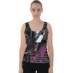 Grunge Witch Velvet Tank Top by MRNStudios