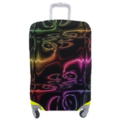 Patina Swirl Luggage Cover (medium) by MRNStudios