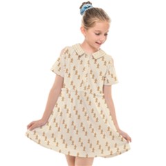Christmas Wrapping Kids  Short Sleeve Shirt Dress by artworkshop