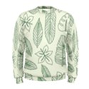 Banana Leaves Draw   Men s Sweatshirt View1