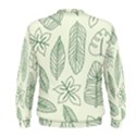 Banana Leaves Draw   Men s Sweatshirt View2
