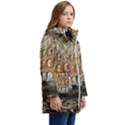 Colosseo Italy Kid s Hooded Longline Puffer Jacket View2