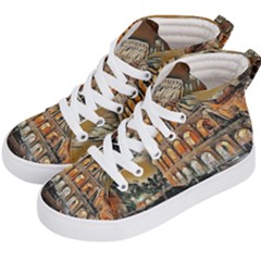 Colosseo Italy Kids  Hi-top Skate Sneakers by ConteMonfrey