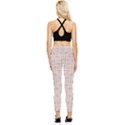 Portuguese Vibes - Brown and white geometric plaids Pocket Leggings  View2