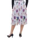 Fish Squid Bird Jellyfish Chicken Classic Velour Midi Skirt  View2