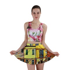 Colorful Venice Homes Mini Skirt