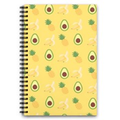 Pineapple Banana Fruit Pattern 5 5  X 8 5  Notebook by Wegoenart