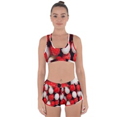 Beads Racerback Boyleg Bikini Set