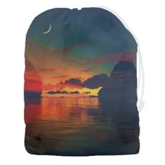 Digital Art Artwork Fantasy Landscape Sky Nature Drawstring Pouch (3xl)