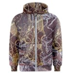 Marble Pattern Texture Rock Stone Surface Tile Men s Zipper Hoodie