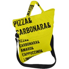 It`s An Italian Thing - Italian Cuisine Fold Over Handle Tote Bag