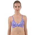 Cubes Cube Abstract Geometric Art Wrap Around Bikini Top View1