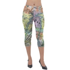 Energy Flow Intuition Lightweight Velour Capri Leggings 