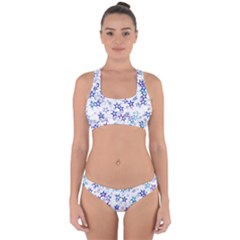 Christmasstars-005 Cross Back Hipster Bikini Set