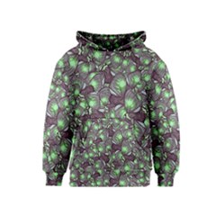 Man Butterfly Drawing Motif Pattern Kids  Pullover Hoodie by dflcprintsclothing