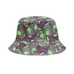 Man Butterfly Drawing Motif Pattern Bucket Hat by dflcprintsclothing