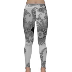 Apple Males Almond Bread Abstract Classic Yoga Leggings by danenraven