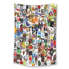Cliparts Large Tapestry