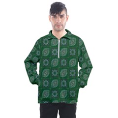 Batik-05 Men s Half Zip Pullover