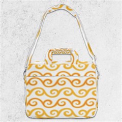 Seamless-pattern-ibatik-luxury-style-vector Macbook Pro 13  Shoulder Laptop Bag 