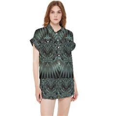 Abstract Art Fractal Artwork Chiffon Lounge Set