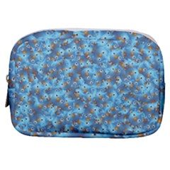 Angry Baby Chicken Illustration Random Pattern Make Up Pouch (small)