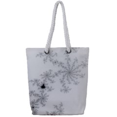 Mandelbrot Apple Males Mathematics Full Print Rope Handle Tote (small)