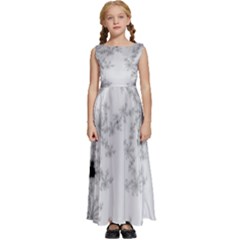 Mandelbrot Apple Males Mathematics Kids  Satin Sleeveless Maxi Dress by Jancukart