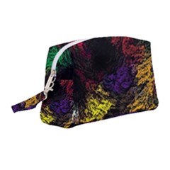 Abstract Painting Colorful Wristlet Pouch Bag (medium) by Wegoenart