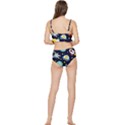 Space Seamless Pattern Frilly Bikini Set View2