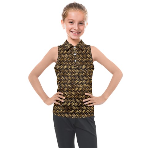 Straw Like Country Side  Kids  Sleeveless Polo Tee by ConteMonfrey