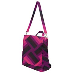 Background Pattern Texture Design Crossbody Backpack