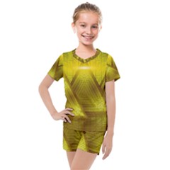 Hieroglyphic Egypt Egyptian Kids  Mesh Tee And Shorts Set