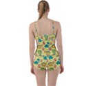 Seamless pattern with cute dinosaurs character Boyleg Tankini Set  View2