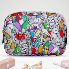 Graffit Characters Seamless Pattern Art Make Up Pouch (small)