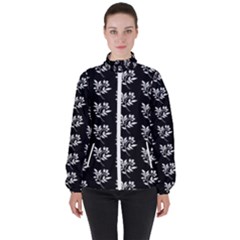 Sign Of Spring Leaves Women s High Neck Windbreaker by ConteMonfrey