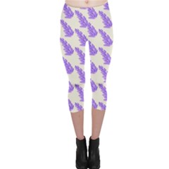 Cute Lavanda Capri Leggings  by ConteMonfrey