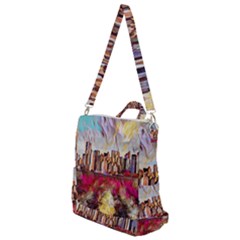 New York Skyline Manhattan City Crossbody Backpack