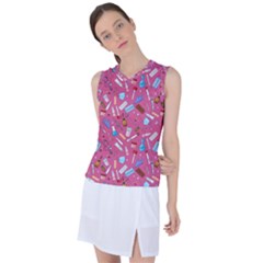 Medical Devices Women s Sleeveless Sports Top by SychEva