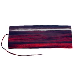 Morning Glow Dawn Sky Clouds Roll Up Canvas Pencil Holder (s)