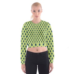 Blue Pines Cropped Sweatshirt by ConteMonfrey