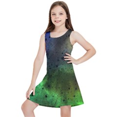 Tye Dye Vibing Kids  Lightweight Sleeveless Dress by ConteMonfrey