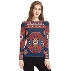 Armenian Carpet Women s Long Sleeve Rash Guard
